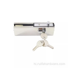डोर लॉक के साथ समायोज्य ग्लास डोर क्लिप